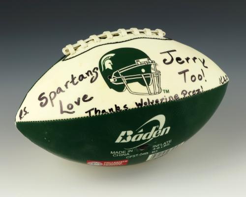 Artifact No. 2007.94, Michigan State University Spartans Football; Gerald R. Ford Presidential …