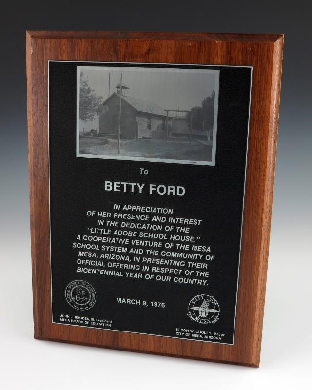 1987.208.1; Gerald R. Ford Presidential Library & Museum, Grand Rapids, MI