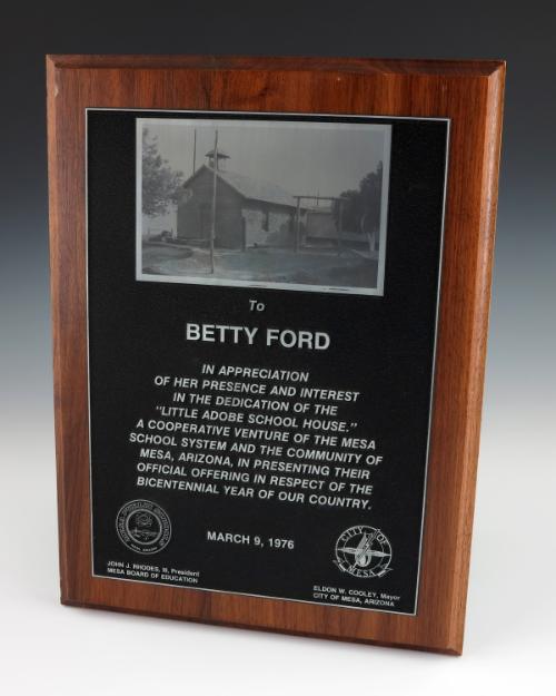 1987.208.1; Gerald R. Ford Presidential Library & Museum, Grand Rapids, MI