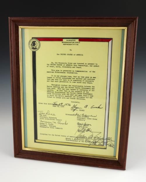 1988.121.1; Gerald R. Ford Presidential Library & Museum, Grand Rapids, MI