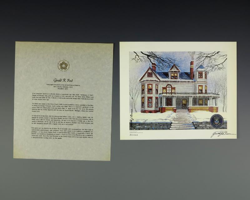 2000.6 a-cz; Gerald R. Ford Presidential Library & Museum, Grand Rapids, MI