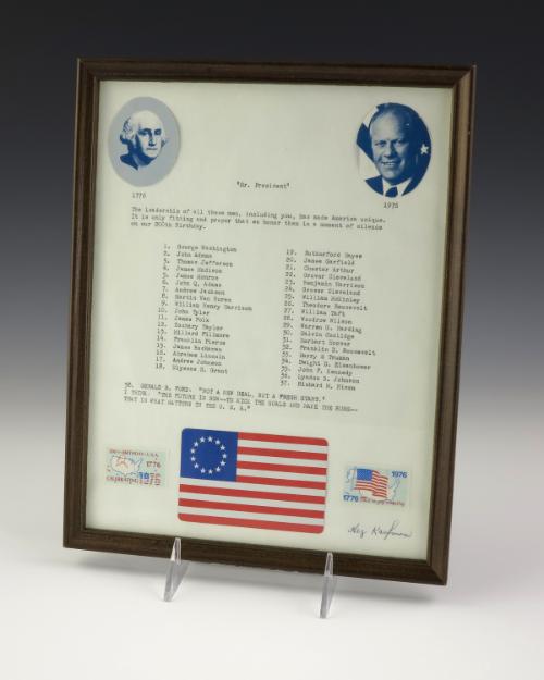 1988.104; Gerald R. Ford Presidential Library & Museum, Grand Rapids, MI
