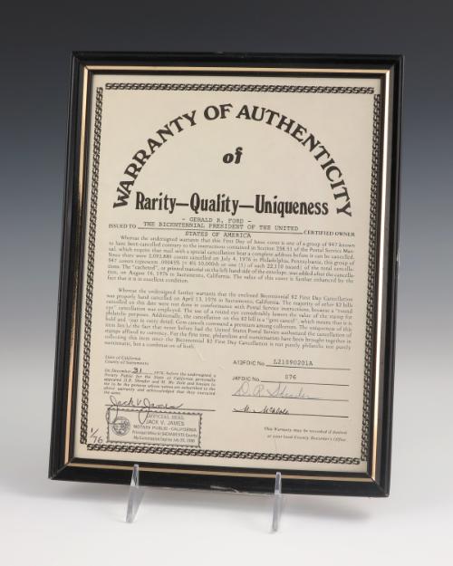 1988.829.2 a-b; Gerald R. Ford Presidential Library & Museum, Grand Rapids, MI