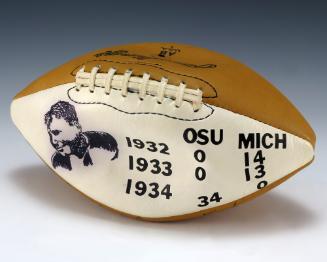 Artifact No. 1988.233, Woody Hayes Autographed Football; Gerald R. Ford Presidential Library & …