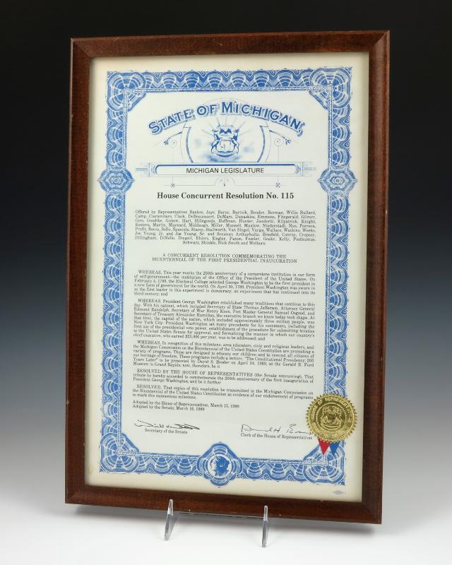 1989.812; Gerald R. Ford Presidential Library & Museum, Grand Rapids, MI