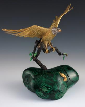 Artifact No. 1981.126a,  Asprey & Co. Omani Falcon; Gerald R. Ford Presidential Library & Museu…