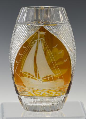 Artifact No. 1983.50, Sailboat Vase; Gerald R. Ford Presidential Library & Museum (Grand Rapids…