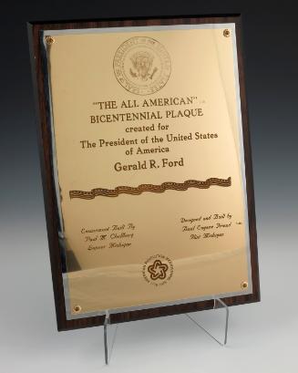 1989.475.1; Gerald R. Ford Presidential Library & Museum, Grand Rapids, MI