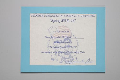 1983.70; Gerald R. Ford Presidential Library & Museum, Grand Rapids, MI