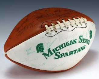 Artifact No. 1987.626, 1979 Michigan State University Spartans Signed Football; Gerald R. Ford …