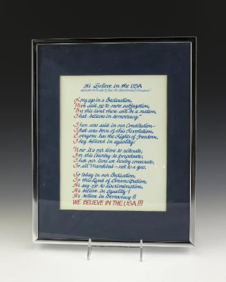 1988.914.1; Gerald R. Ford Presidential Library & Museum, Grand Rapids, MI
