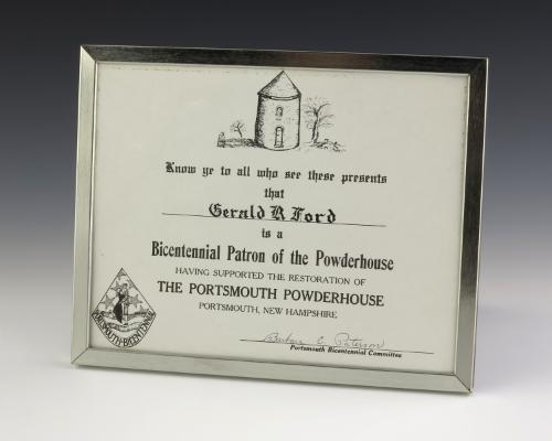 1989.846; Gerald R. Ford Presidential Library & Museum, Grand Rapids, MI
